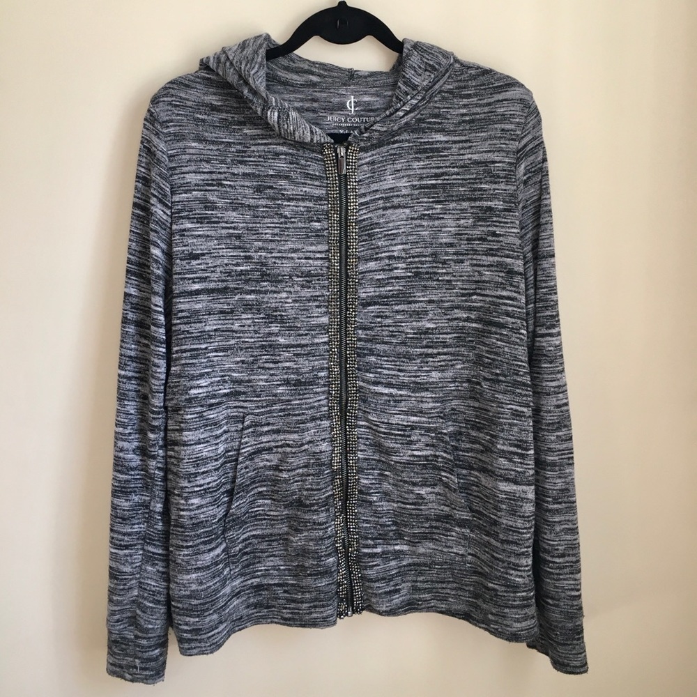 Juicy Couture Grey Sparkly Jacket!